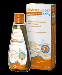 Масло для купания Липобейз беби 200 мл