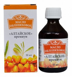 Масло облепихи Алтайское премиум 50 мл