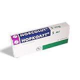 Норколут табл. 5 мг 20 шт.