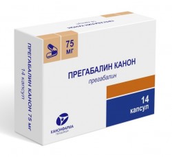 Прегабалин Канон капс. 75 мг 14 шт.