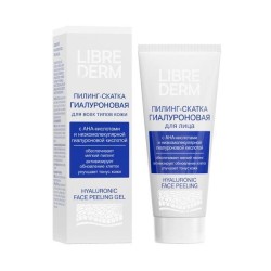 Пилинг-скатка для лица Librederm гиалуроновая для всех типов кожи (с АНА-кислотами и низкомолекулярной гиалуроновой кислотой) 75 мл
